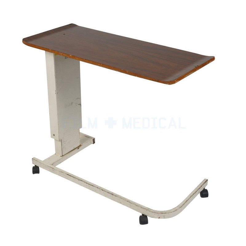 Over Bed Table Brown Top
